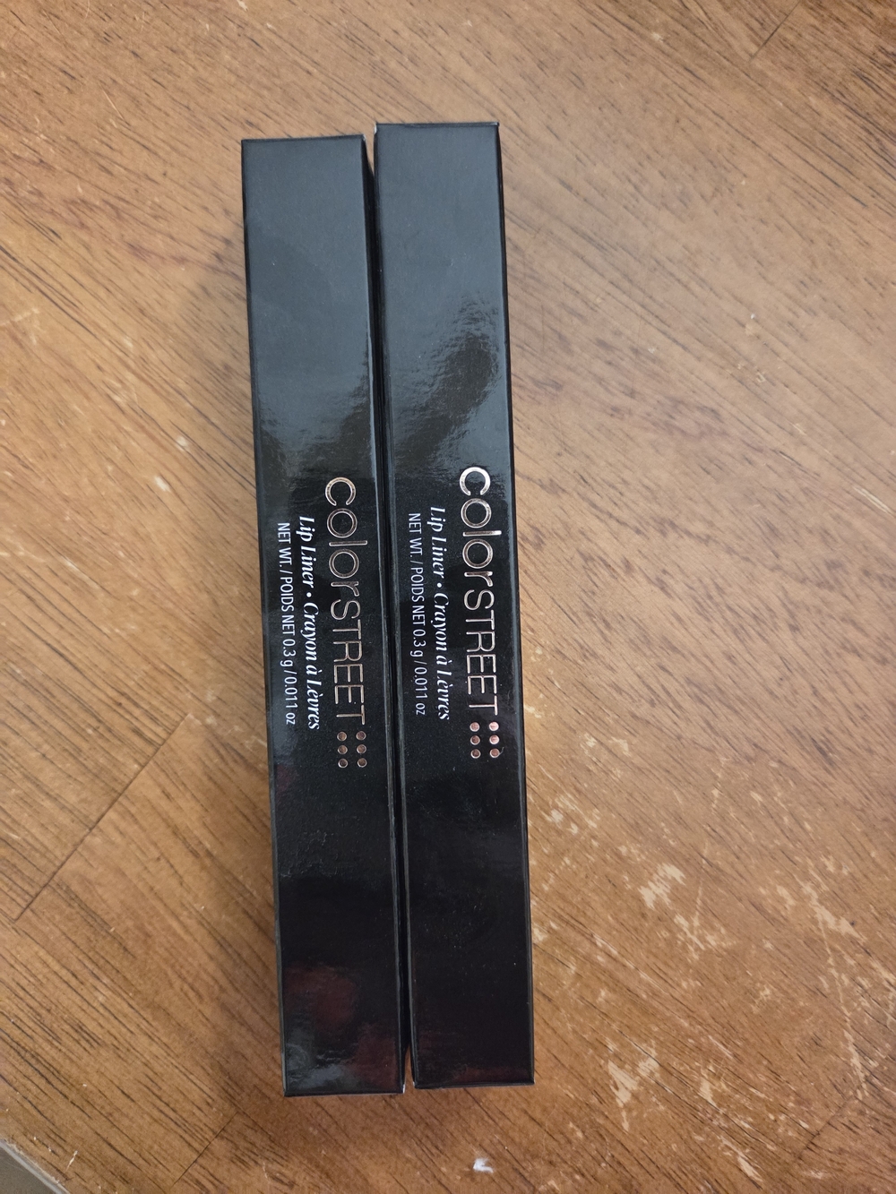 Color Street Lip Liner Duo in Black Packaging